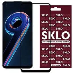 Захисне скло SKLO 3D для Realme 9 Pro / 9i / 9 5G / OnePlus Nord CE 2 Lite 5G Чорний