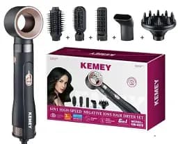 Фен для волосся Esonstyle Kemey 6 в 1 CFJ-KM-9205