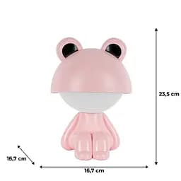 Світильник-нічник Kite LED з акумулятором Cute Froggy рожевий (K25-316-3-2) - мініатюра 5