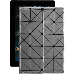 Чохол StatusCASE з екошкіри для планшету Asus MeMO Pad FHD 10 32GB (ME302C-1B030A) Сірий ромб