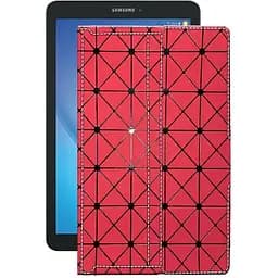 Чехол StatusCASE из экокожи для планшета Samsung Galaxy Tab E 9,6 (T561) Красный ромб