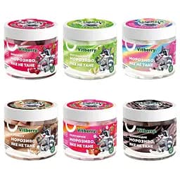 Сублимированное мороженого, 6 вкусов, 20 г, Средний