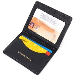 Шкіряна обкладинка для документів GRANDE PELLE 10х7,5х1 см acs0025757 - мініатюра 4