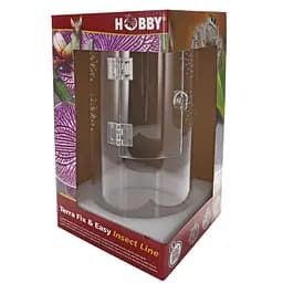 Тераріум для комах та павуків Hobby Terra Fix & Easy Insect Line 15x15x30 см акриловий 360° (36028) - мініатюра 6