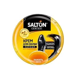Крем Salton, для обуви из гладкой кожи, 50 мл, черный (4650/18)