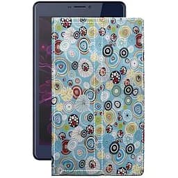 Чохол StatusCASE з екошкіри для планшету Nomi Corsa 4 C070014 (Camera Right) Кола-кольорові