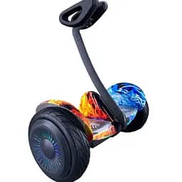 Гироскутер Ninebot Mini С Ручкой Огонь и лед