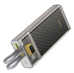 Акумулятор зовнішній Hoco J104A Discovery edition 22.5 W (20000mAh) з вбудованим кабелем - мініатюра 4