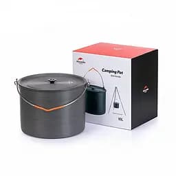 Казан Naturehike Camping 10 л grey NH19CJ003 - мініатюра 3