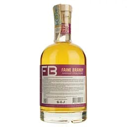 Бренді Faine Brandy Кальвадос Special Reserve 40% 0.5 л подарунковий тубус - мініатюра 2