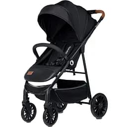 Прогулочная коляска Lionelo Zoey Black Onyx, черная (LO-ZOEY BLACK ONYX)