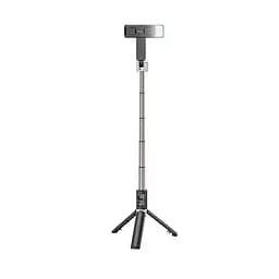 Селфі-монопод Hoco K16 aluminum alloy fill light live broadcast holder тринога штатив - мініатюра 2