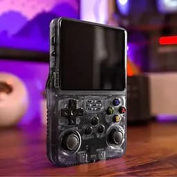 Ігрова консоль Data Frog R36S портативна ретро 64 GB чорна - мініатюра 4