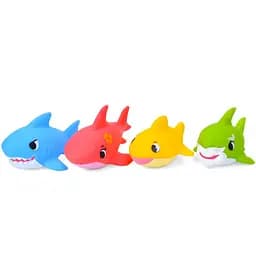Детские игрушки для купания "Акулы" SQ22013-5 набор 4 штучки, от 6 см