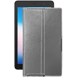Чохол StatusCASE з екошкіри для планшету Alcatel 1T 7 4G Сірий