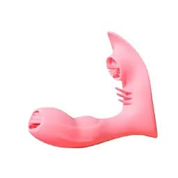 Смарт-вібратор силіконовий метелик Love Spouse 11 см для жінок рожевий