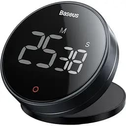 Таймер електронний Baseus Heyo Rotation Countdown Timer Pro dark gray (FMDS000013)