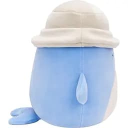 М'яка іграшка Squishmallows Синій кит Самір у панамі 19 см (SQCR06593) - мініатюра 3