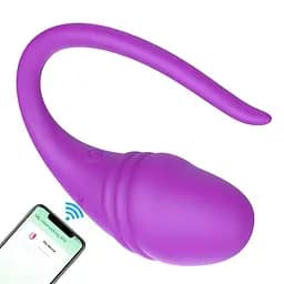 Смарт-віброяйце Love Spouse для точки G з USB зарядкою для жінок фіолетове