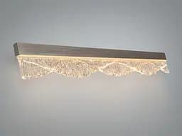 Настінне бра Diasha 8057/600GD LED золото 16Вт - мініатюра 3