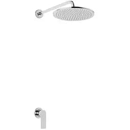 Душова система Kohlman Proxima 40 chrome + BOX прихованого монтажу QW220PR40, Хром