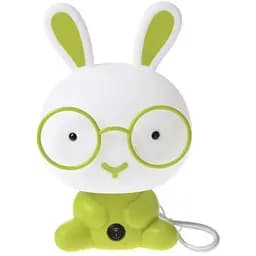 Нічник настільний кролик зелений KL-446T / 1 E14 GR Brille 26-418