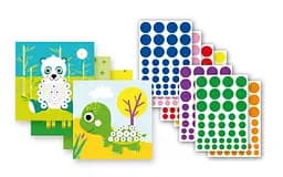 Гра зі стікерами Apli Kids у металевій коробці Тварини (13949) - мініатюра 2