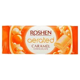 Шоколад Roshen белый пористый карамельный 80 г (797116)