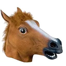 Маска GeekLand Коричневая Голова Лошади Brown Horse Head КМ 64.102