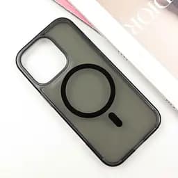 Чохол SGP Black Matte (MagFit) для Apple iPhone 15 Pro Max (6.7) Black - мініатюра 2