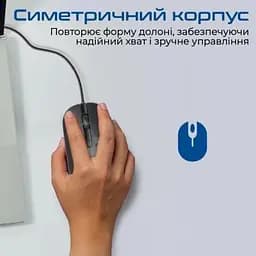 Комп'ютерна мишка Promate CM-2400 USB Black (cm-2400.black) - мініатюра 3
