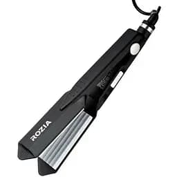 Професійна плойка гофре для кореневого об'єму волосся Rozia HR 746 велике гофре кераміка 30 Вт