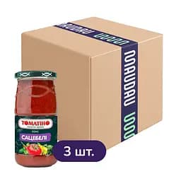 Набор томатный соус Томатіно Сацебели 460 г х 3 шт.