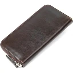 Жіноче шкіряне портмоне Grande Pelle 10х19.5х2 см acs0018758 - мініатюра 2