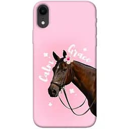 Чохол Demsky Horse with flower для Apple iPhone XR (6.1)
