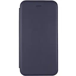 Кожаный чехол-книжка Classy для Xiaomi Redmi 4X Темно-синий