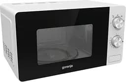 Мікрохвильова піч, 20л, мех. керув., 800Вт, білий Gorenje kuh0015140 - мініатюра 3