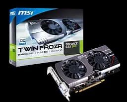 Відеокарта GeForce GTX 660 2GB MSI Twin Frozr OC (N660 TF 2GD5/OC) Б/В