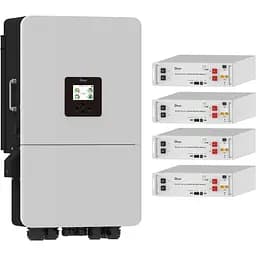 Система зберігання енергії Deye SUN-20K-SG05LP3-EU-SM2 20kW + 4 АКБ SE-G5.1 Pro-B 20.4 kWh (51.2V/100Ah/5120Wh) [159903]