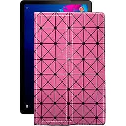 Чохол StatusCASE з екошкіри для планшету Lenovo Tab P11 Рожевий ромб