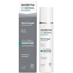 Зволожуючий гель для обличчя Sesderma Sesretinal Young Skin Moisturizing Gel 50 мл