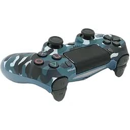 Геймпад джойстик Doubleshock Wireless PS4 Double Motor Vibration DualShock 4 Haki-Blue