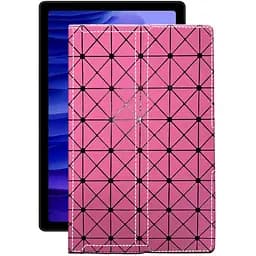 Чохол StatusCASE з екошкіри для планшету Samsung Galaxy Tab A7 10.4 2020 (T505) Рожевий ромб