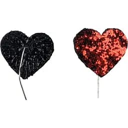 Сережки Сердечки Shine