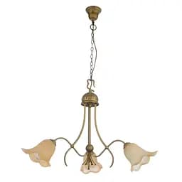 Люстра подвесная Brille флористика E27 60W G (BR-902S/3)