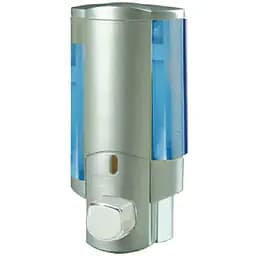 Дозатор для жидкого мыла настенный серый Zerix LR407 (ZX2718) 