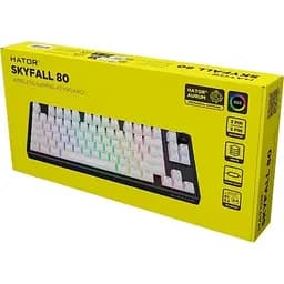 Клавіатура бездротова Skyfall 80 Wireless, Black/White Hator teh0020612 - мініатюра 7