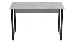 Стіл письмовий Курт Ferrum-decor 75x140x70 Чорний метал ДСП Бетон 16 мм (FRD-106645) - мініатюра 2