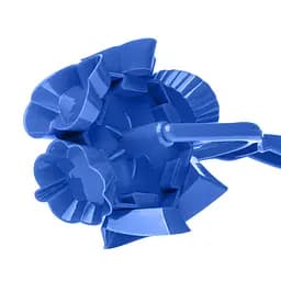 Валик ніж-формочки для вирізання печива 25 см Синій 84880 - мініатюра 6