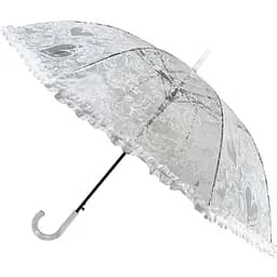 Женский зонт-трость полуавтомат S&L 102 см белый